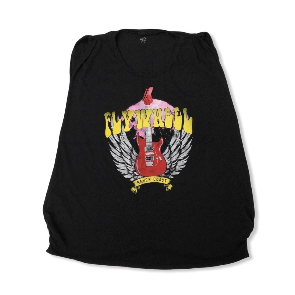 Fly Flywheel Cycling Never‎ Coast Guitar Tank NWOT